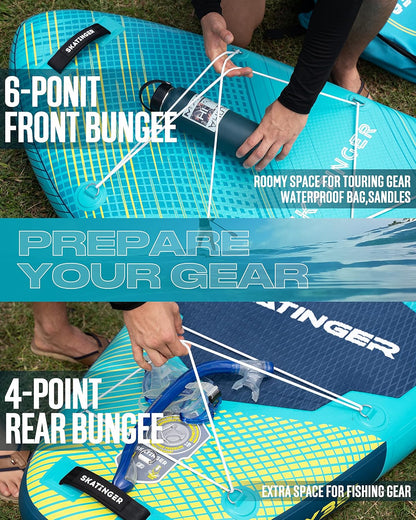Prana Meteor Blue 350x89x15 cm (11'6'') deska SUP do jogi